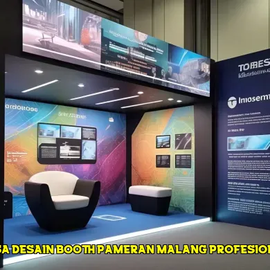 jasa desain booth pameran malang profesional